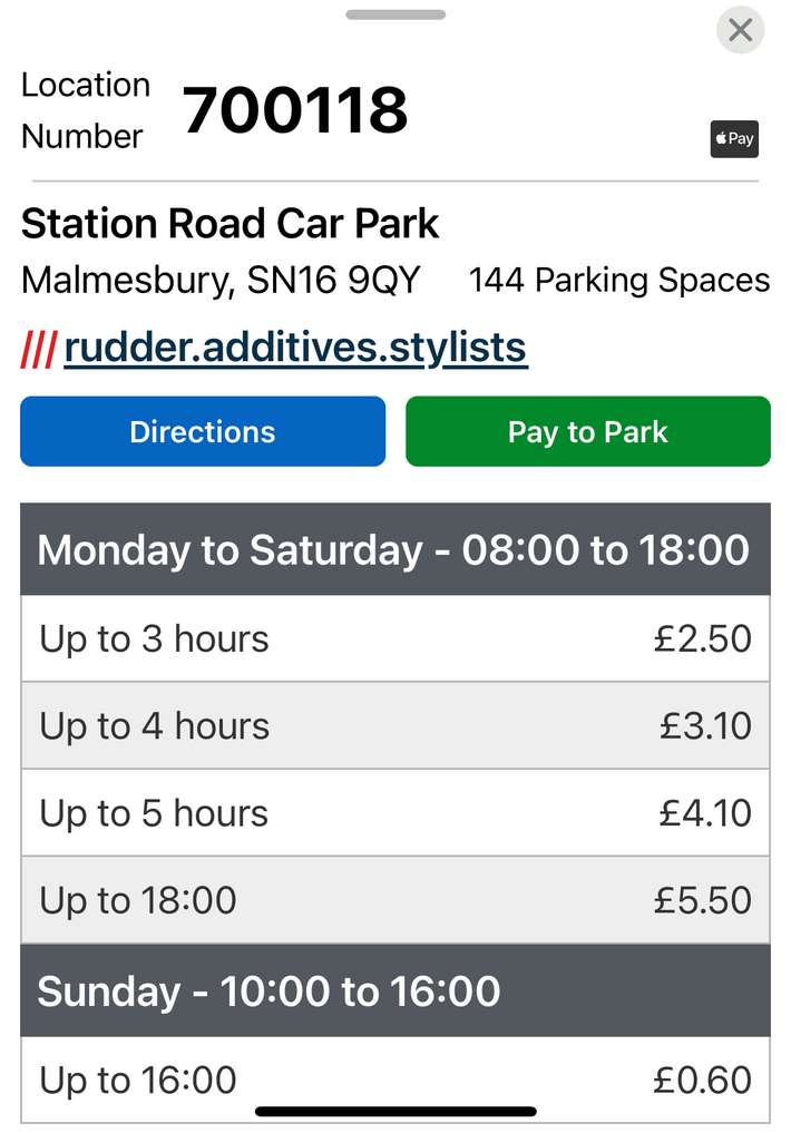 Parking Old Station Mews