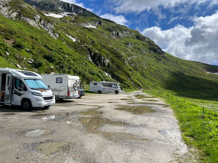 Stellplatz Oberalppass
