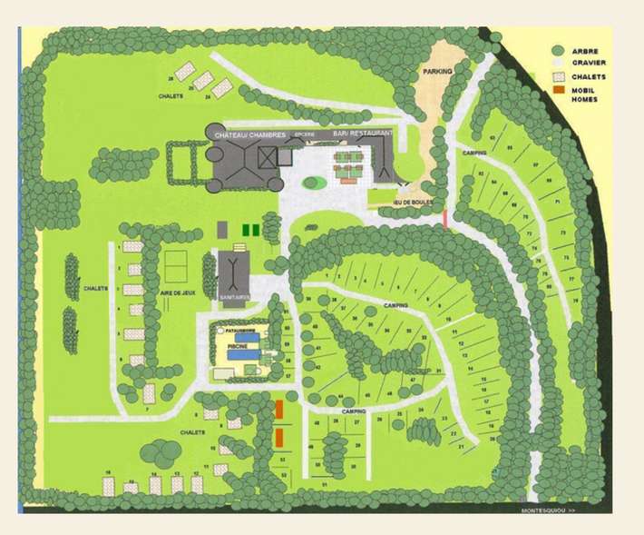 Camping Château le Haget