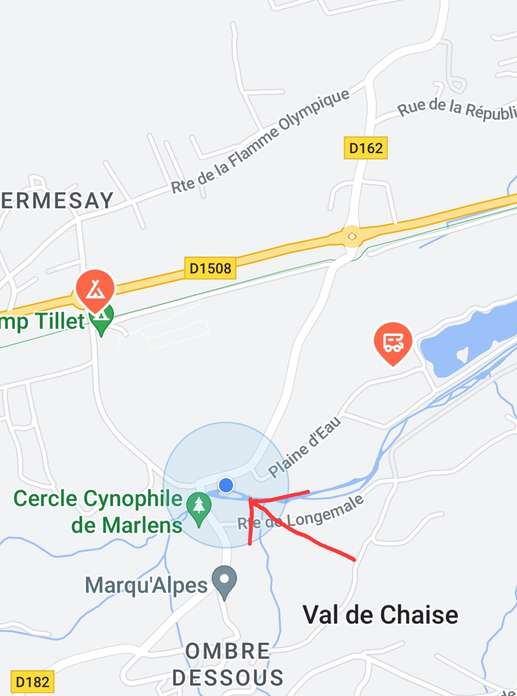 Een foto toegevoegd aan een locatie