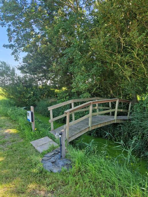 Een foto toegevoegd aan een locatie