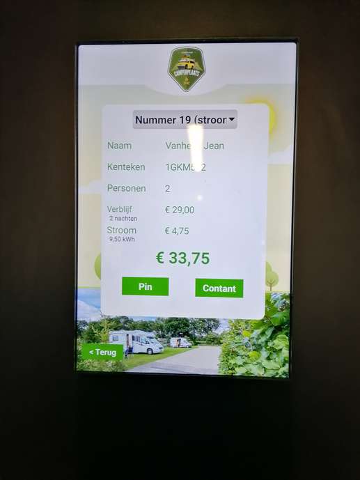 Een foto toegevoegd aan een locatie