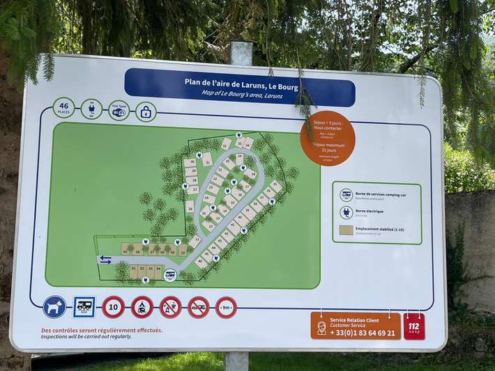 Camping-Car Park de Laruns, Le Bourg  Campercontact
