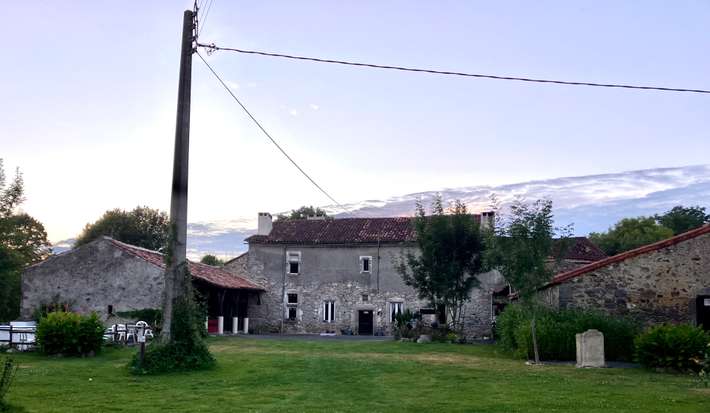 Fortified french retreat with camping