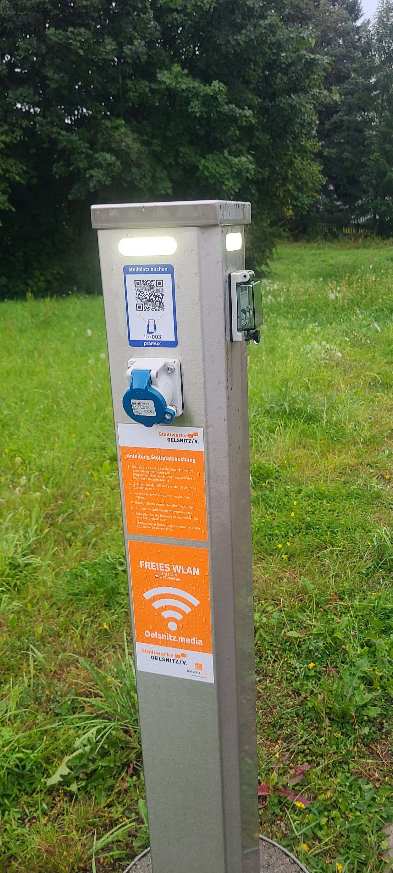 Wohnmobilstellplatz Elstergarten