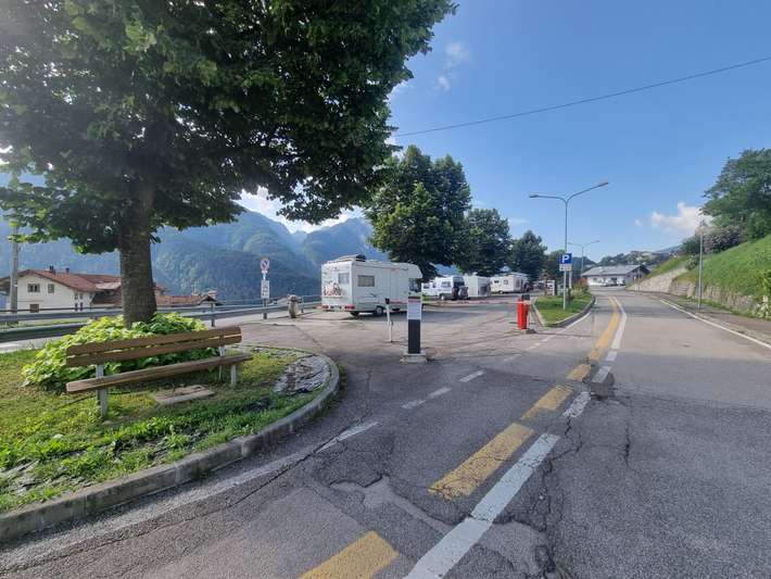 Area sosta camper Calalzo di Cadore