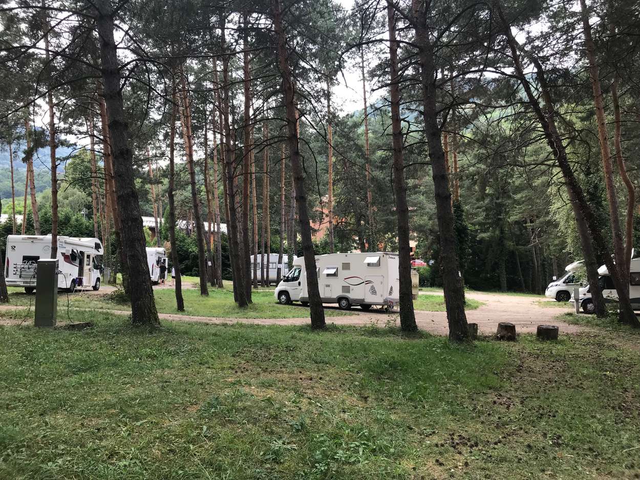 Aire camping-car du Morel
