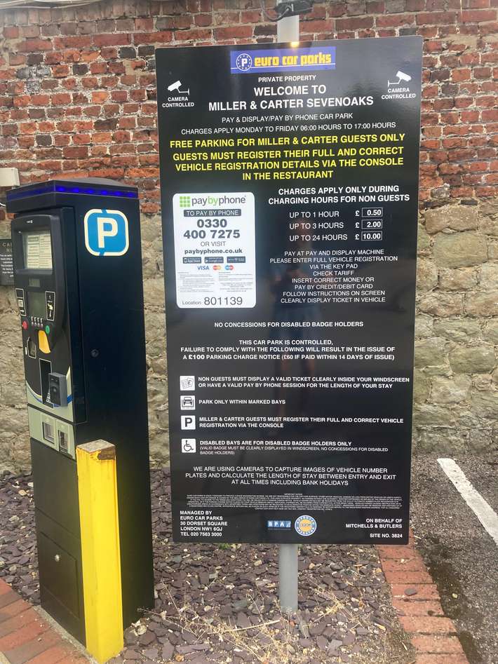 Parking Sevenoaks