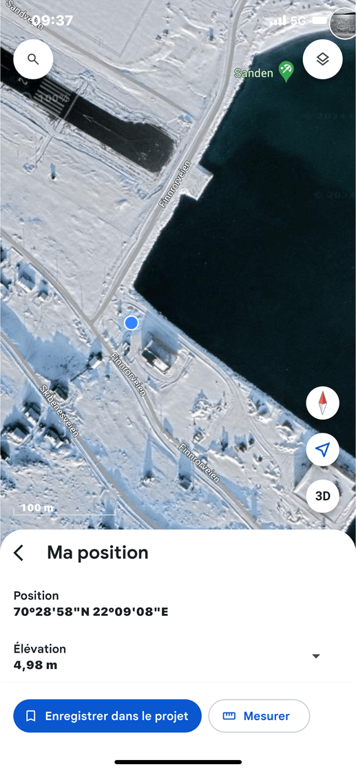 Ajout d'une photo à un emplacement