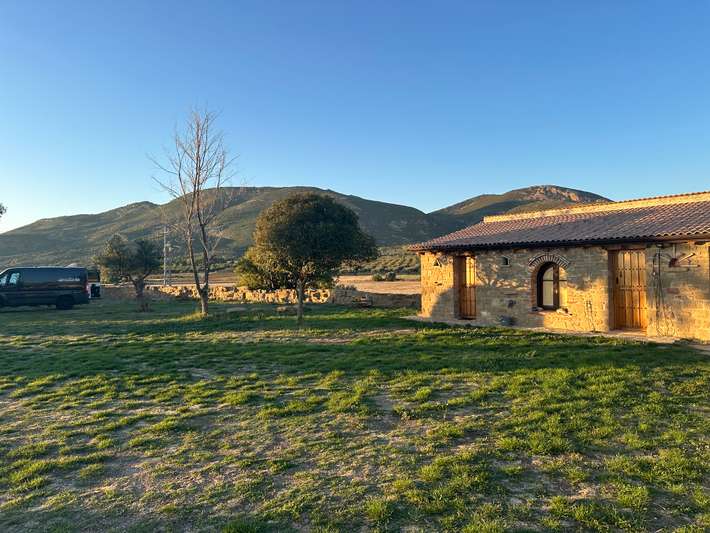 Aparcamiento en el Refugio el Pajar
