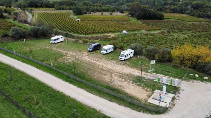 Camping-Car Park de Mormoiron, Lac des Salettes