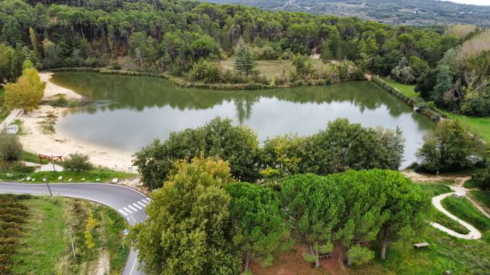 Camping-Car Park de Mormoiron, Lac des Salettes
