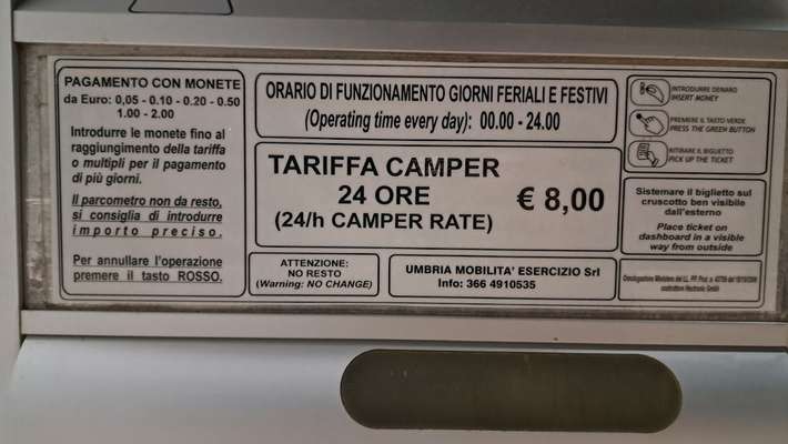 Area Camper la Vecchia Ferrovia