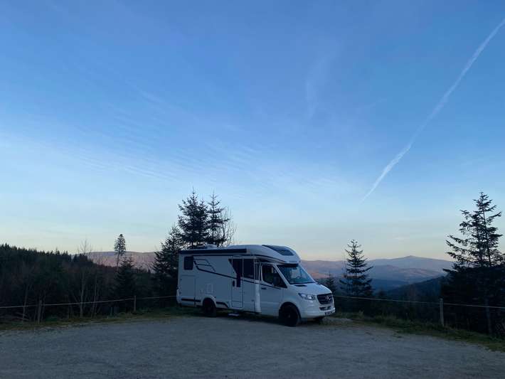 Parkplatz Großer Arbersee