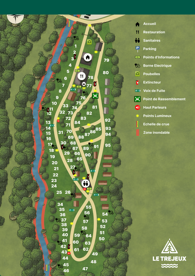 Camping Le Tréjeux
