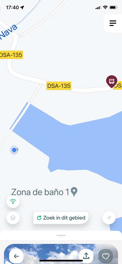 Een foto toegevoegd aan een locatie
