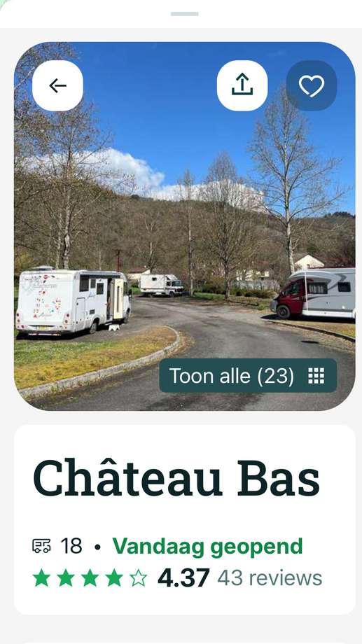 Ajout d'une photo à un emplacement