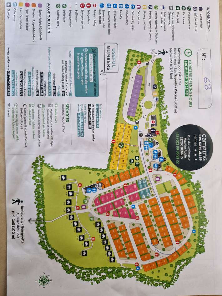 Camping des Gayeulles