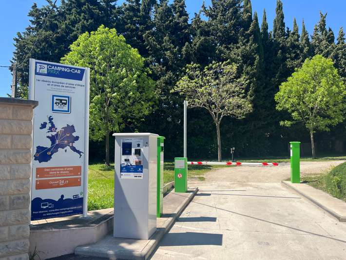 Aire camping-car park de La Bégude-de-Mazenc