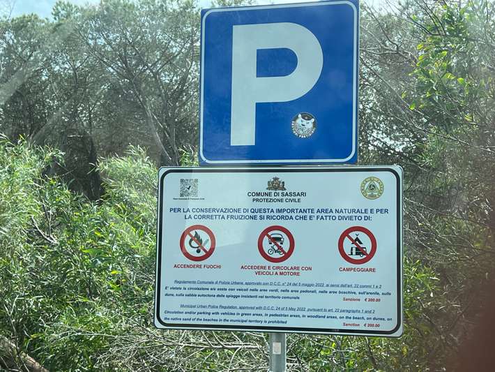 Parcheggio Porto Ferro
