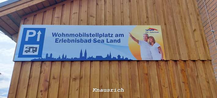 Wohmobilstellplatz am Erlebnisbad Sea Land