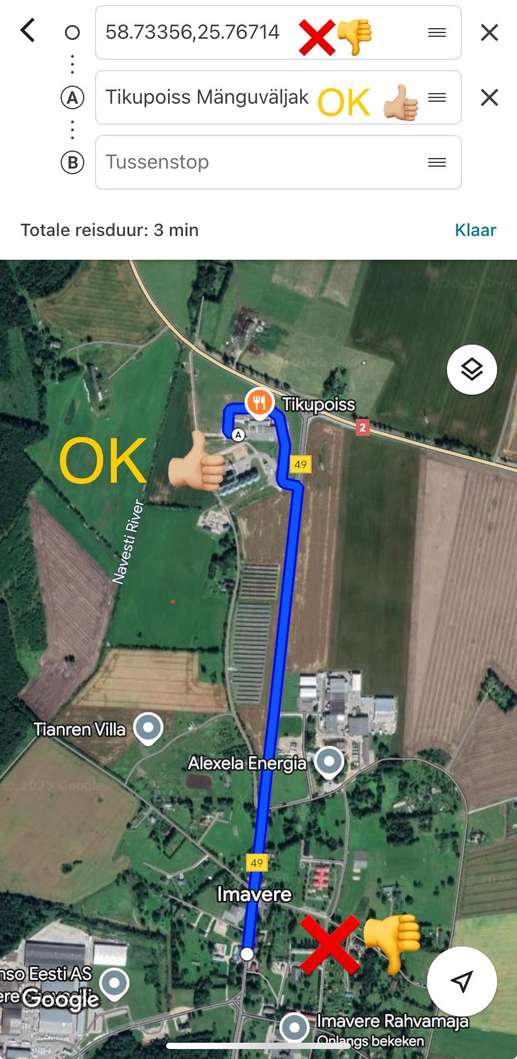 Een foto toegevoegd aan een locatie