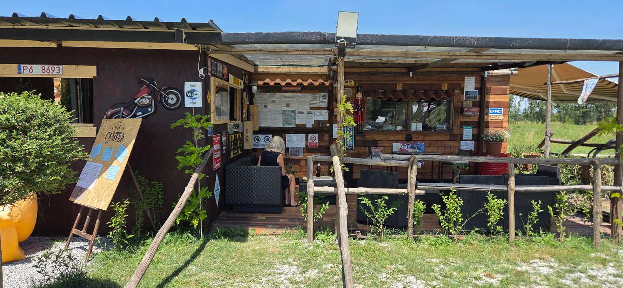 Area sosta Camper Roma Nord