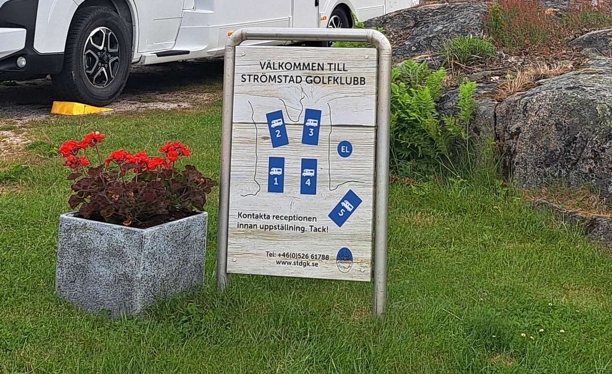 Ställplats Strömstad Golfklubb