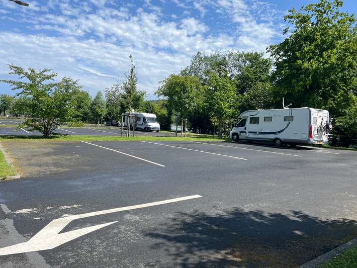 Aire de stationnement camping-car