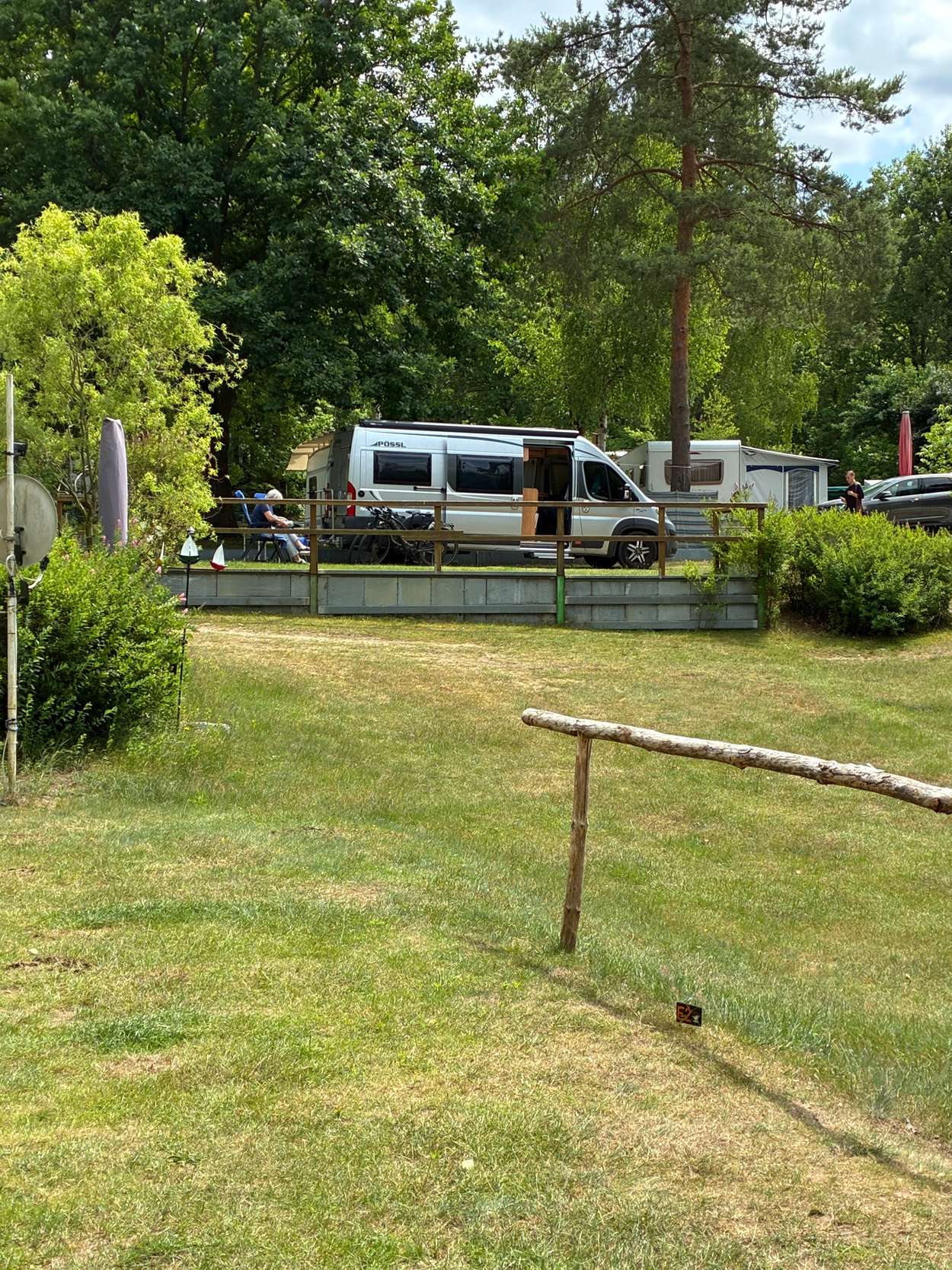 Campingplatz am großen Pälitzsee
