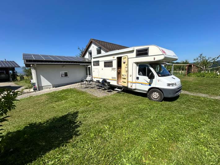 Camping auf dem Bauernhof