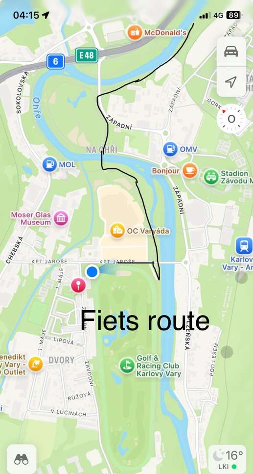 Een foto toegevoegd aan een locatie