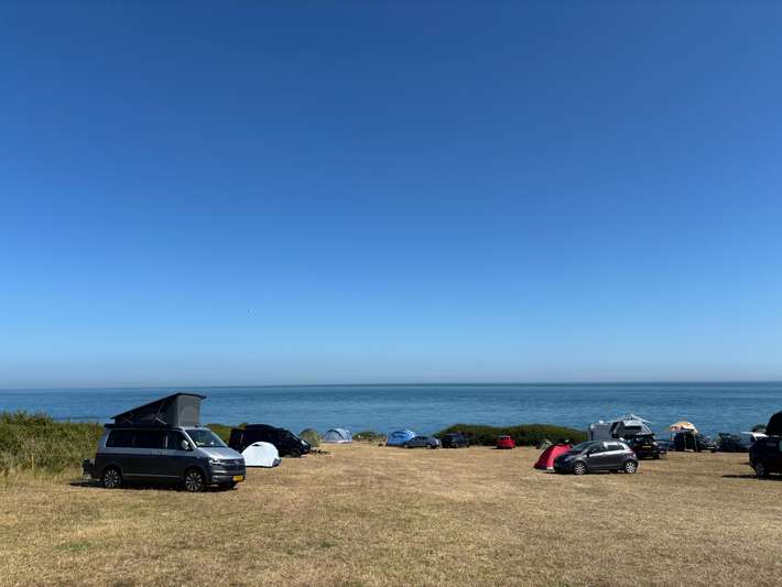 Hallet’s at Portland Bill Campsite