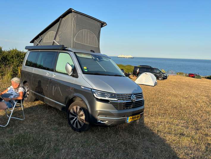 Hallet’s at Portland Bill Campsite