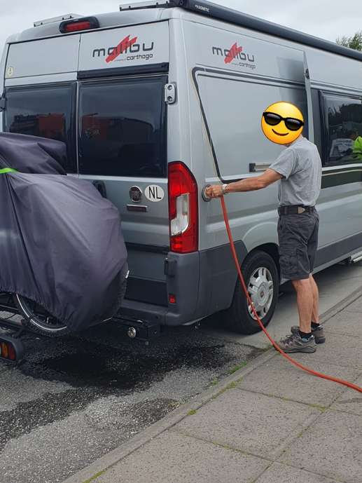 Een foto toegevoegd aan een locatie