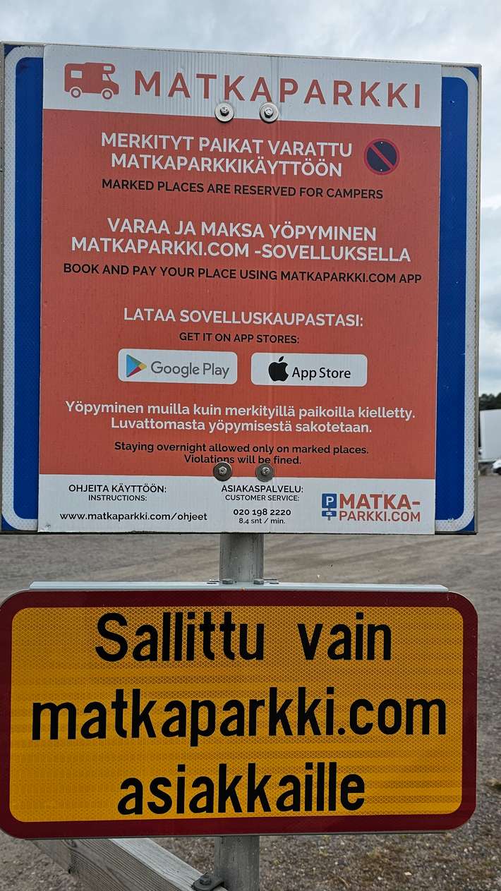 Matka-Parkki Raision rantaparkki