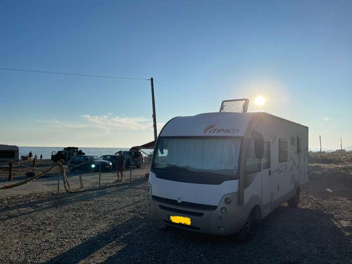 Parkeerplaats bij Bar Ledh