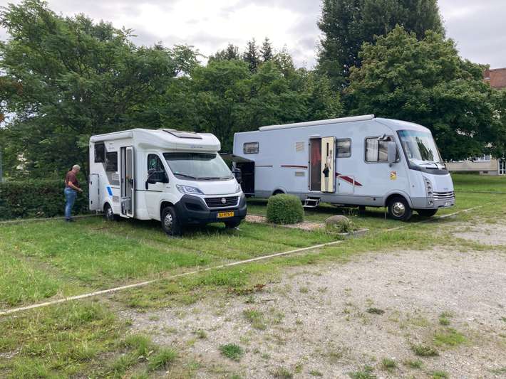 Stellplatz an der Schnapsbrennerei