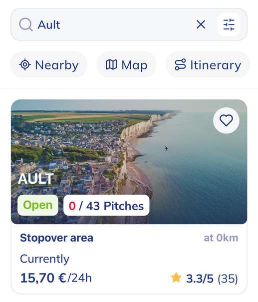 Een foto toegevoegd aan een locatie