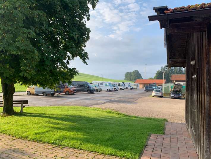 Parkplatz Fußball