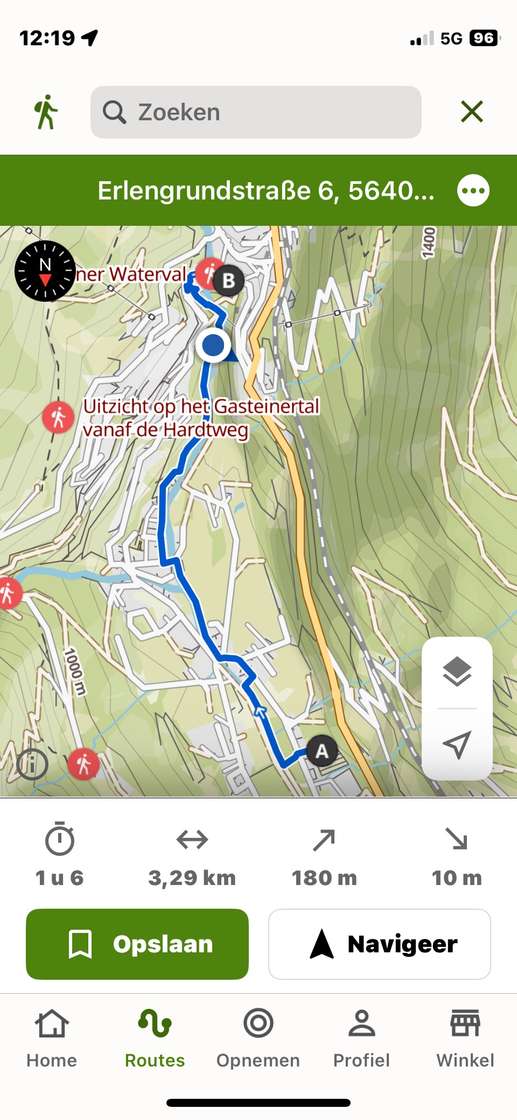 Een foto toegevoegd aan een locatie