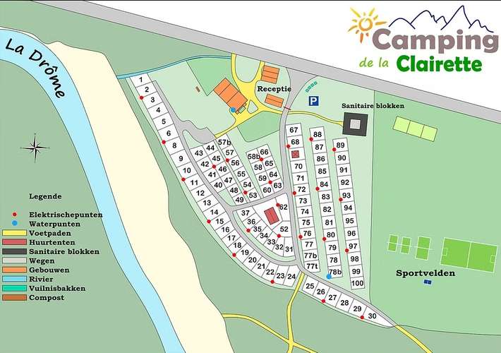 Camping de la Clairette
