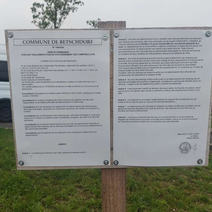 Aire de Betschdorf
