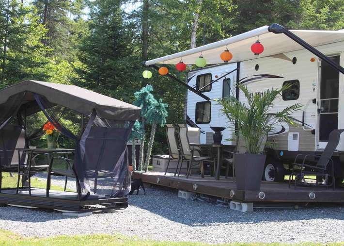 Camping à l’Espace Vert