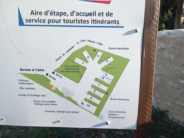 aire de services et stationnement camping-cars