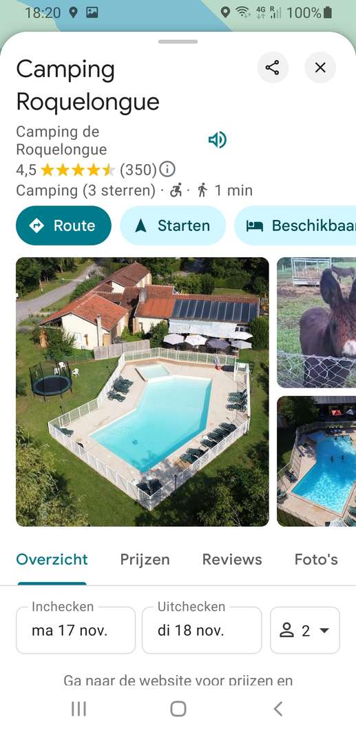 Ajout d'une photo à un emplacement