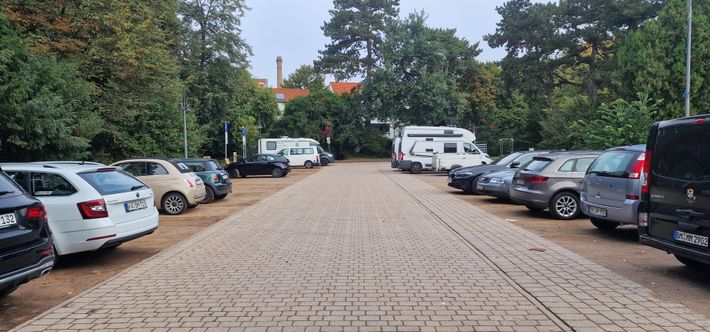 Wohnmobilstellplatz Orangeriegarten