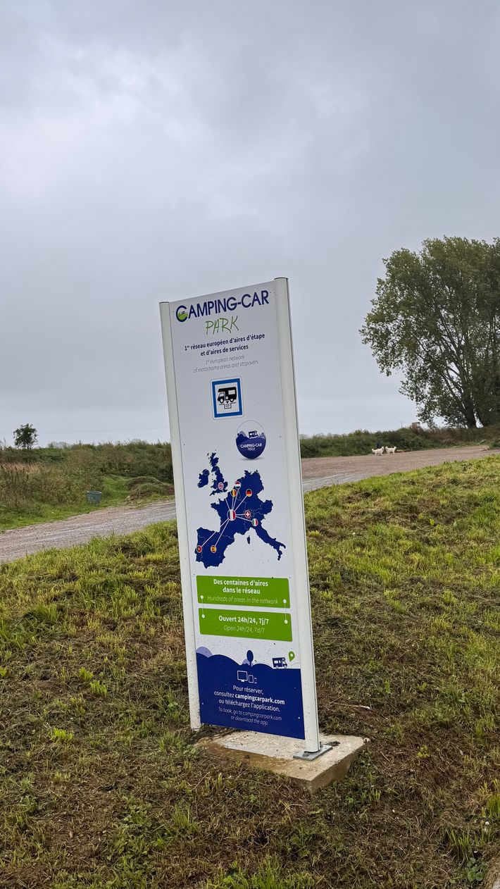 Camping-car Park, Ault (Somme)