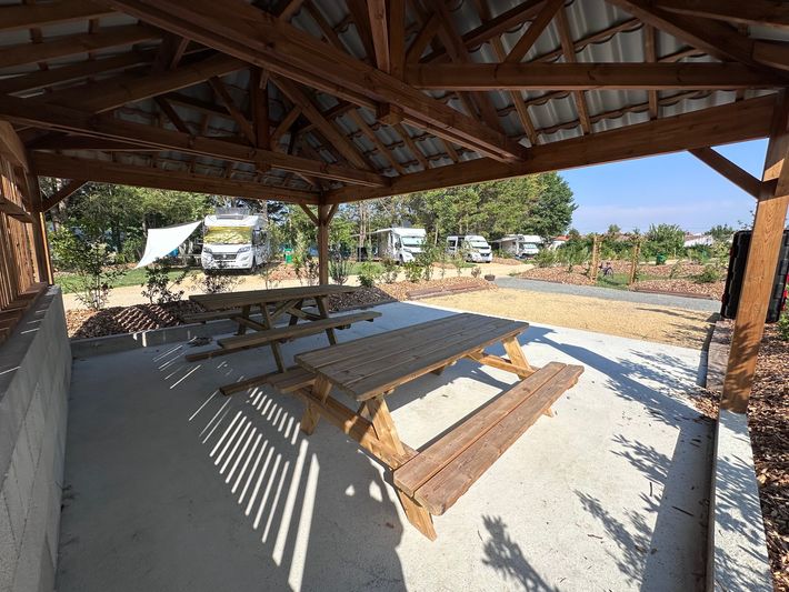 Aire du camping Le Verger 