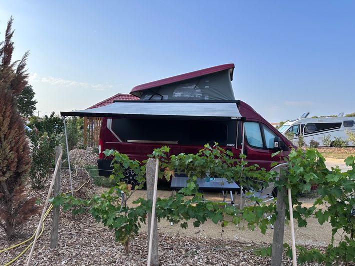 Aire du camping Le Verger 